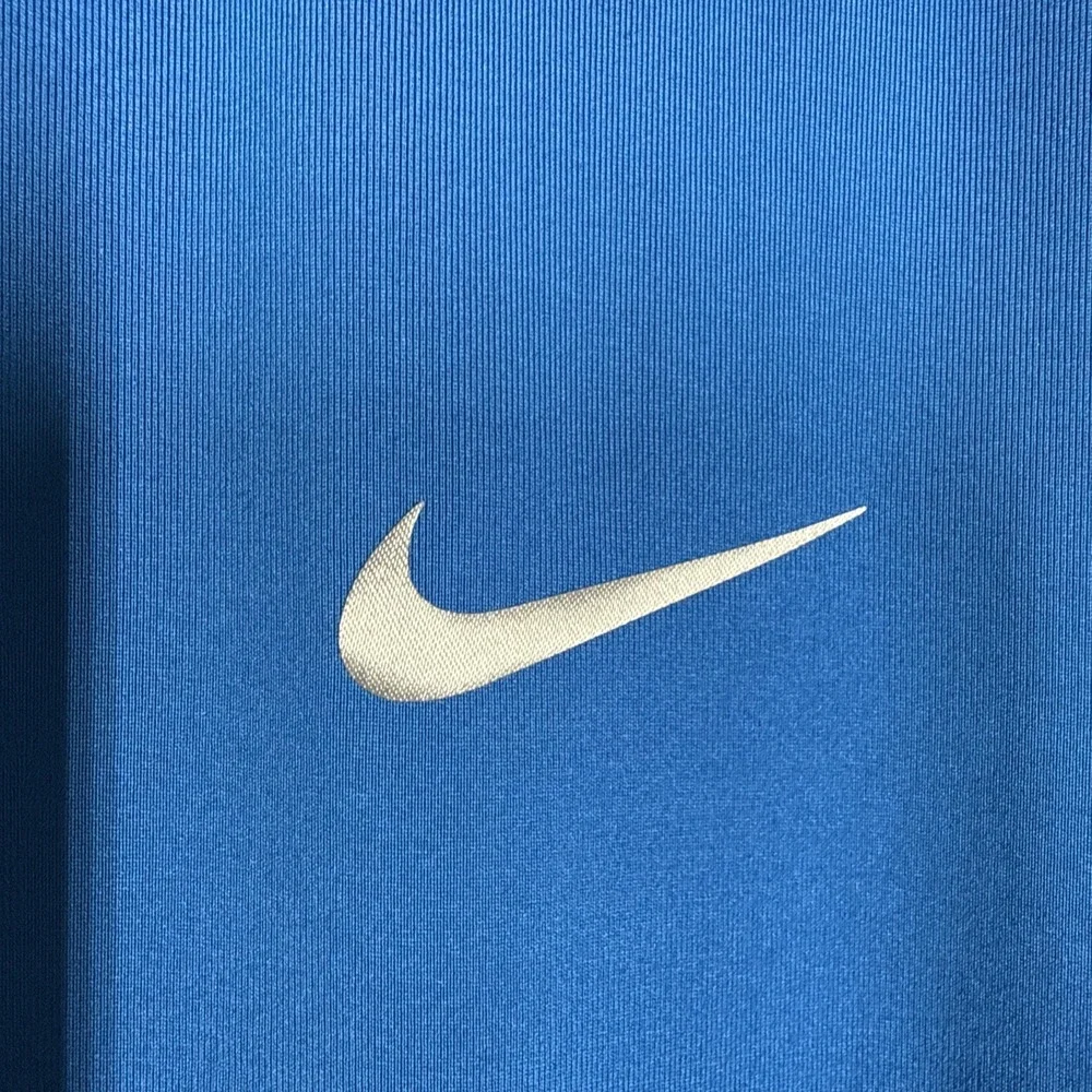 Nike Golf Dri-FIT Men's Cobalt Blue Polo Shirt Size XL Short Sleeve Performance